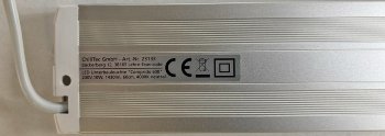 LED Unterbauleuchte "Comprido 600", 230V,10W, 1430lm, 60cm,4200K neutralweiß