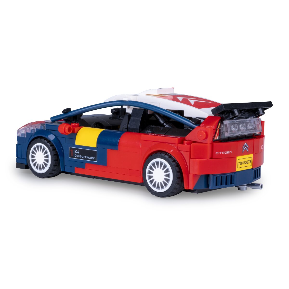 CaDA Set C55033W 2008 Citroën C4 WRC 1:24 Bricks