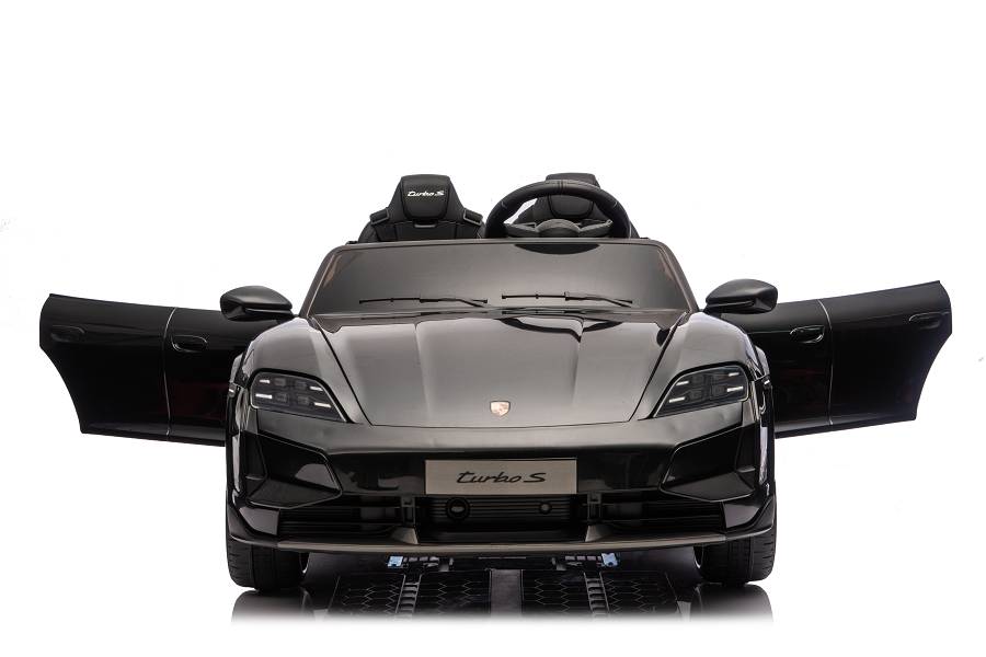 Elektro Kinderfahrzeug „Porsche Taycan Turbo S“ - schwarz