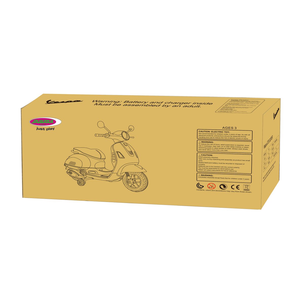 Kinderfahrzeug Vespa GTS 125 blau