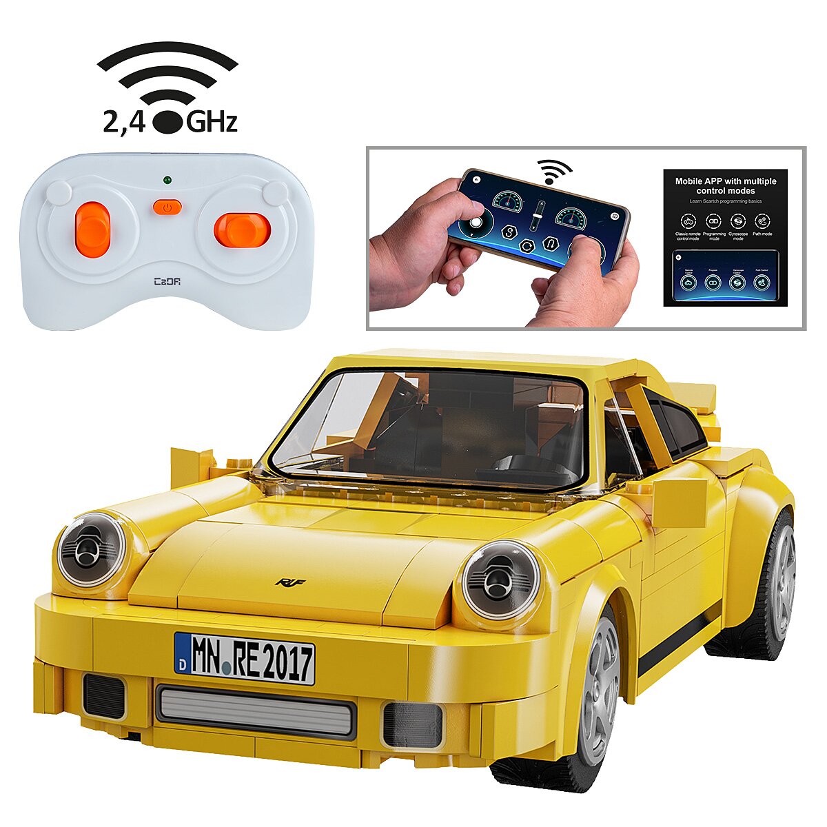 CaDA Set C51079W RUF CTR 2017 Yellowbird CaDA Set C51079W RUF CTR 2017 Yellowbird