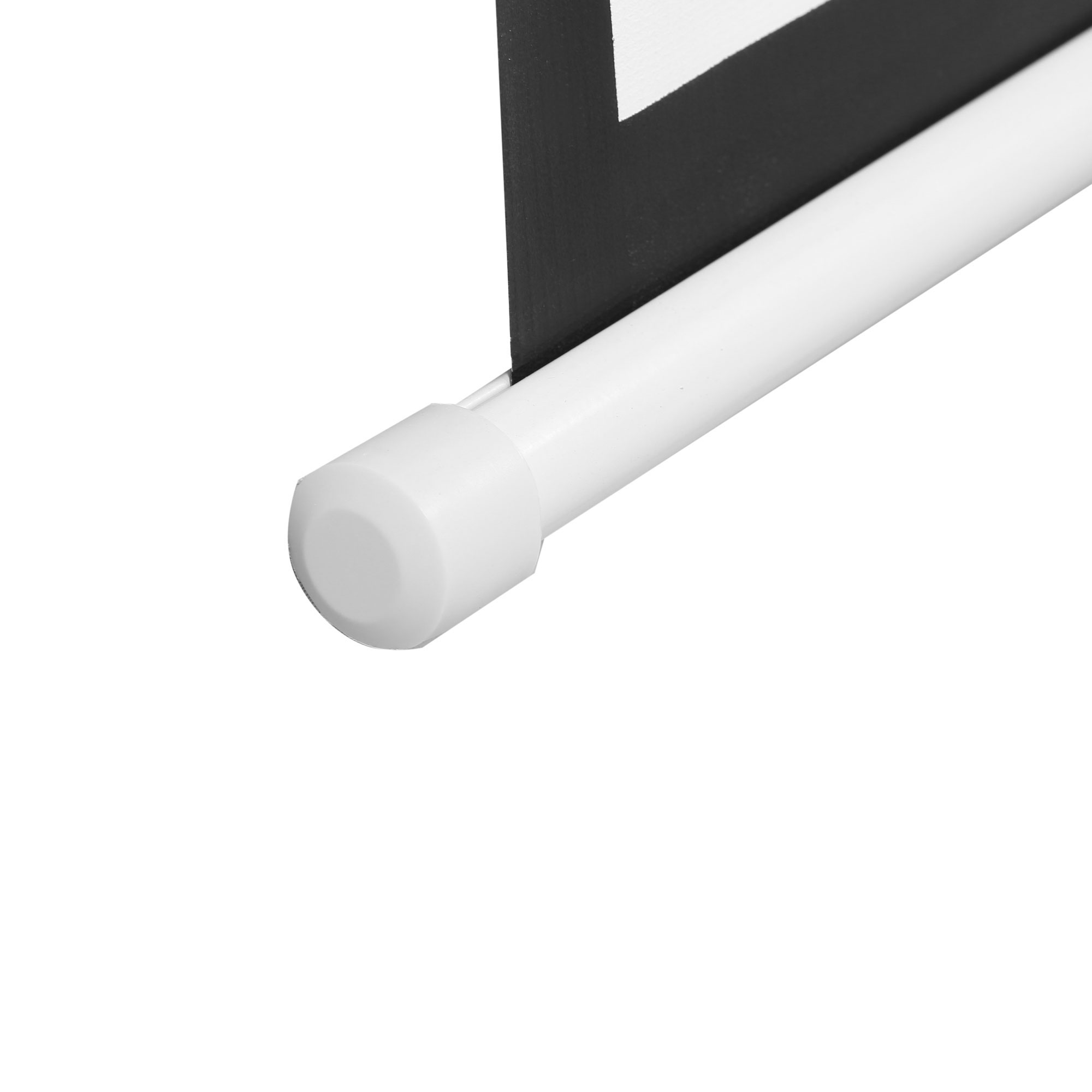 Beamer Leinwand 203 x 152 cm 100 Zoll 4:3/ 16:9 Projektionsleinwand Manuell für Heimkino