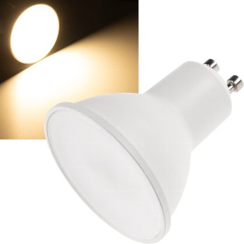 LED Strahler GU10 "W90" - 3030k, 825lm, 230V/9W, 100°, warmweiß LED Strahler GU10 "W90" - 3030k, 825lm, 230V/9W, 100°, warmweiß