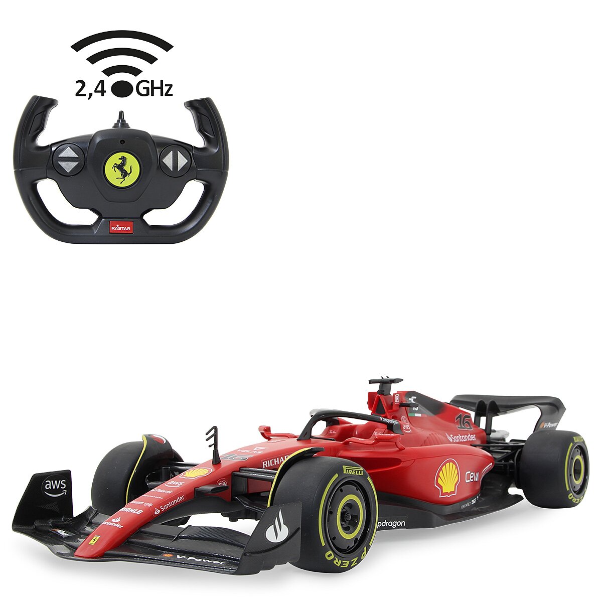 Ferrari F1-75 1:12 rot 2,4GHz