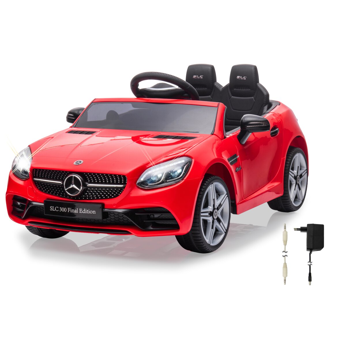 Kinderfahrzeug Mercedes-Benz SLC rot