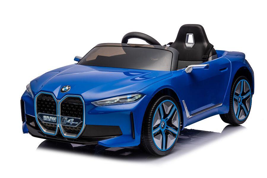 Kinderfahrzeug BMW i4 - blau
