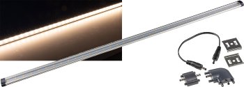LED Unterbauleuchte "CT-FL80" 80cm - 667lm, 6W, 3000K / warmweiß LED Unterbauleuchte "CT-FL80" 80cm - 667lm, 6W, 3000K / warmweiß