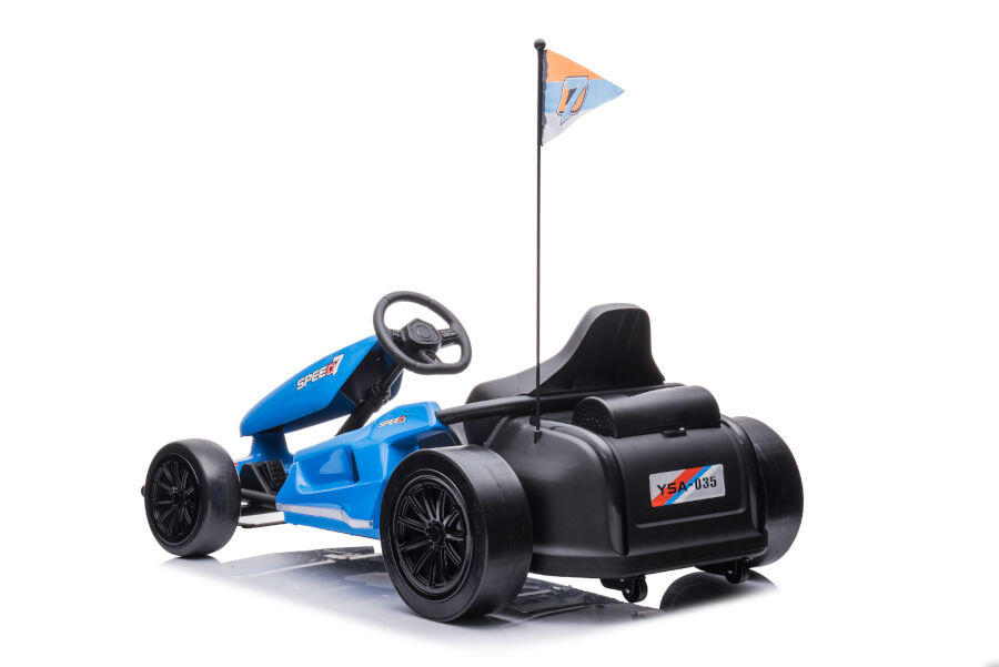 Kinderfahrzeug e-Gokart - blau
