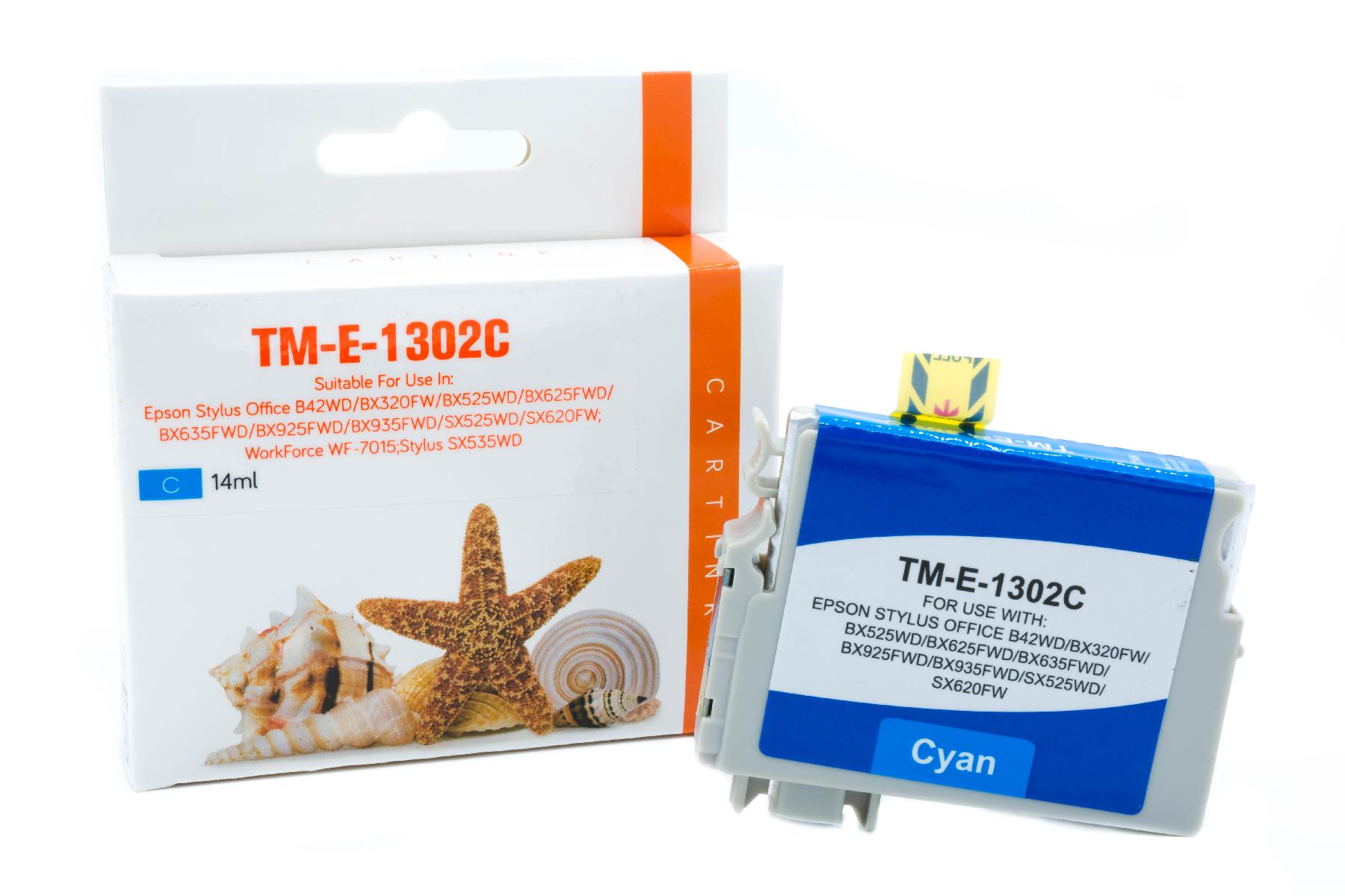 T1302 alternativ Seestern Tinte Cyan / C13T13024010 / 14ml