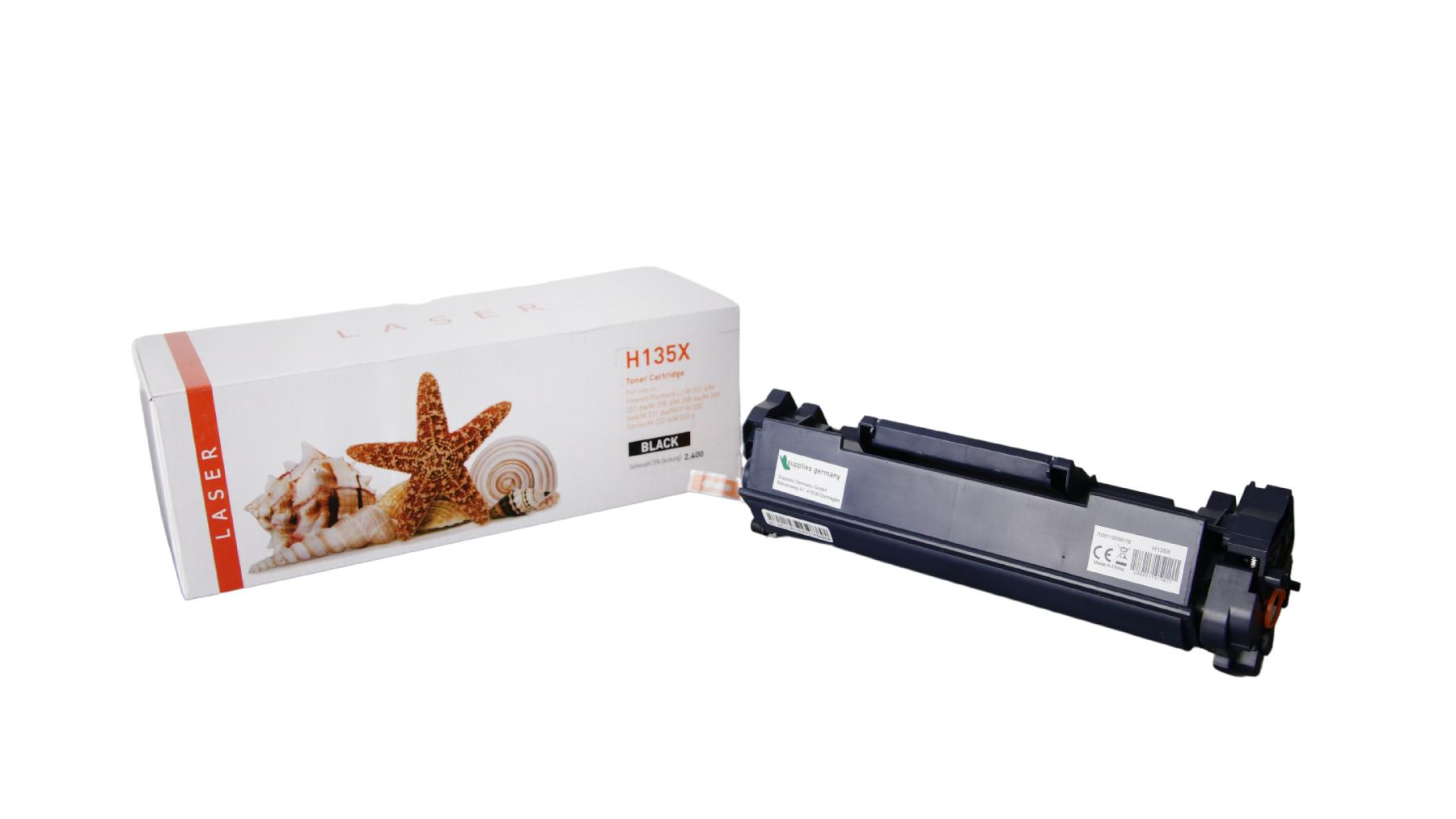 135X alternativ Toner black HP / W1350X / 2.400 Seiten 135X alternativ Toner black HP / W1350X / 2.400 Seiten
