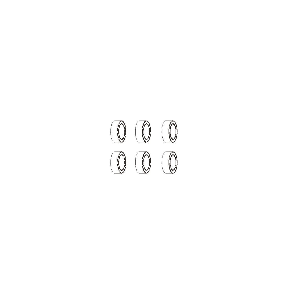Kugellager 6x10x3 VE6 Z18