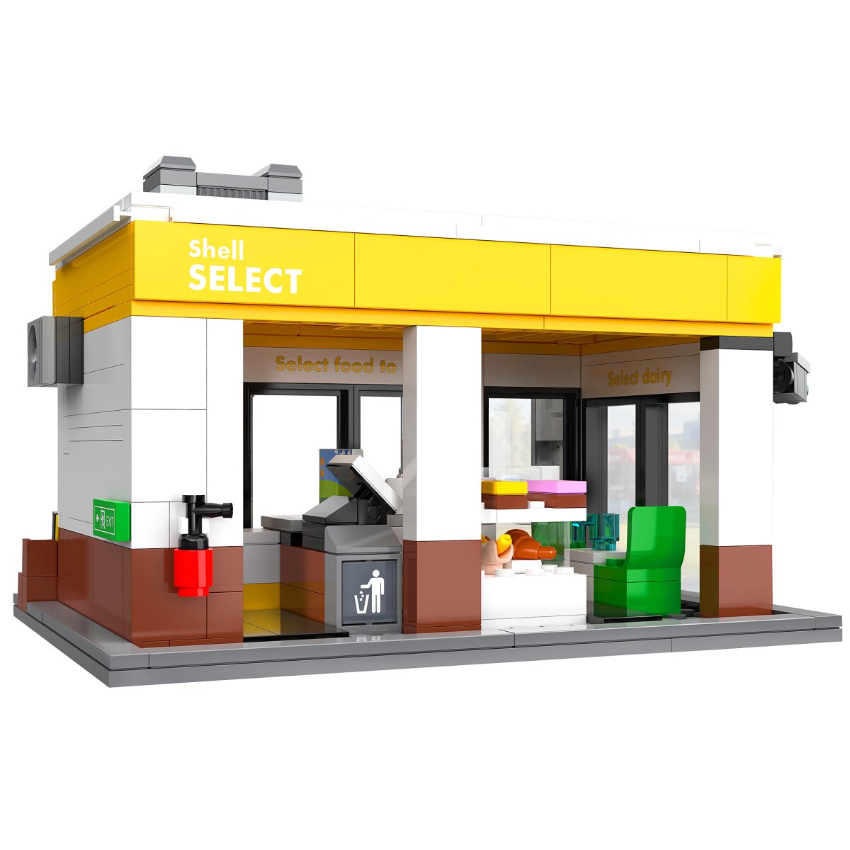 CaDA Shell Select Bricks