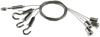 Seil-Befestigungs-Set "CTP-62", für Abhängen von der Decke