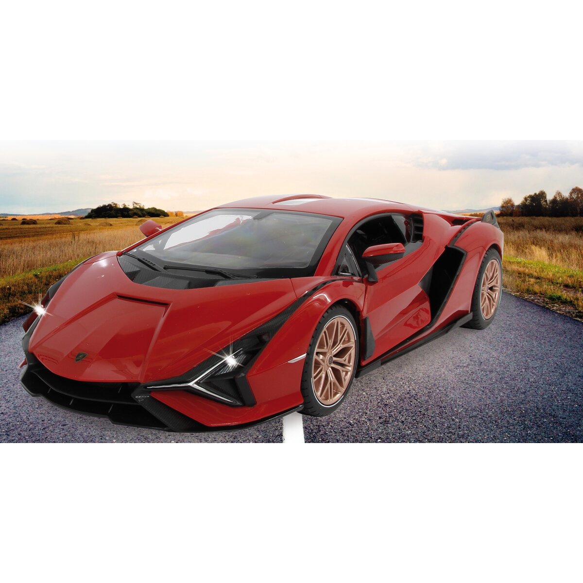 Lamborghini Sián FKP 37 1:14 rot 2,4GHz Tür manuell