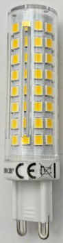 LED Stiftsockel G9, 10W, 1130lm, 330°, 230V, 3000K, warmweiß