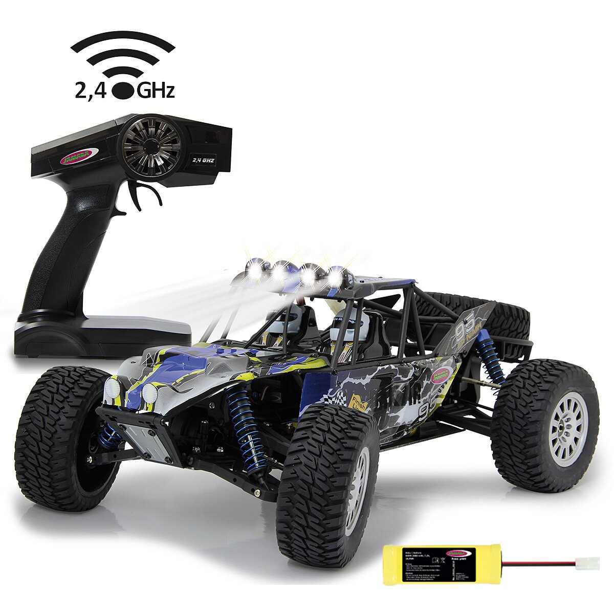 Dakar Desertbuggy 4WD 1:10 NiMh 2,4GHz mit LED Dakar Desertbuggy 4WD 1:10 NiMh 2,4GHz mit LED