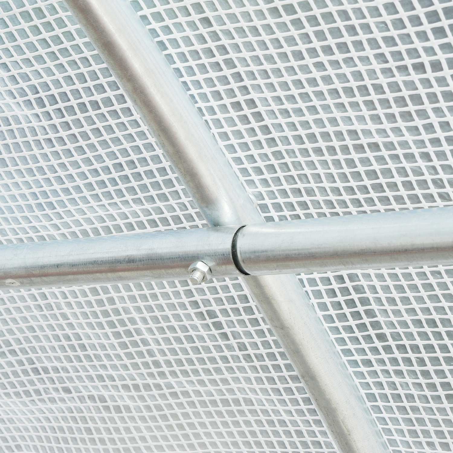 Ersatzfolie für 6x3x2 m Gewächshaus, robust, reißfest, 12 Fenster, Tür, Grün
