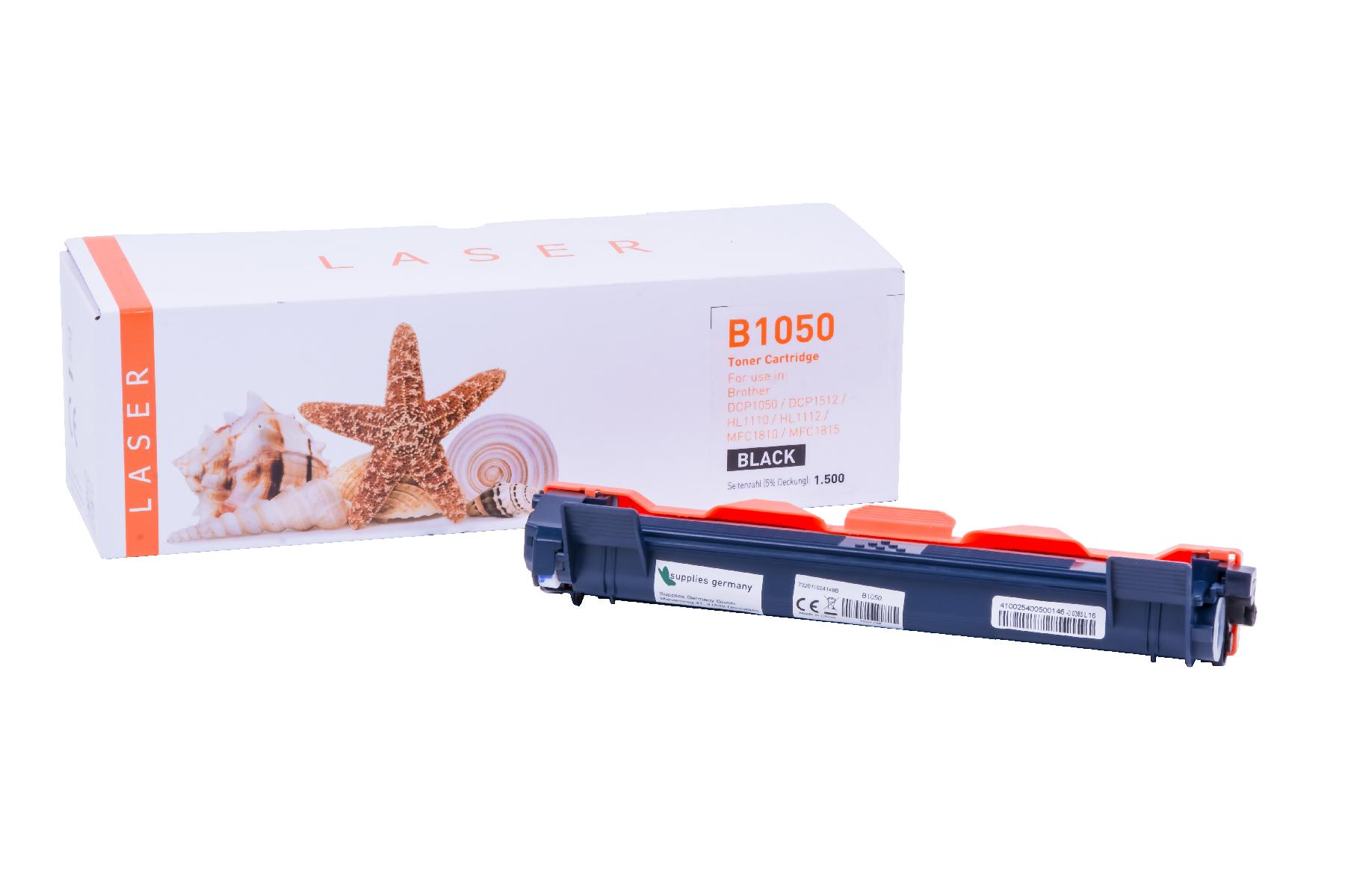 TN1050 alternativ Toner black Brother / TN1050 / 1.000 Seiten TN1050 alternativ Toner black Brother / TN1050 / 1.000 Seiten