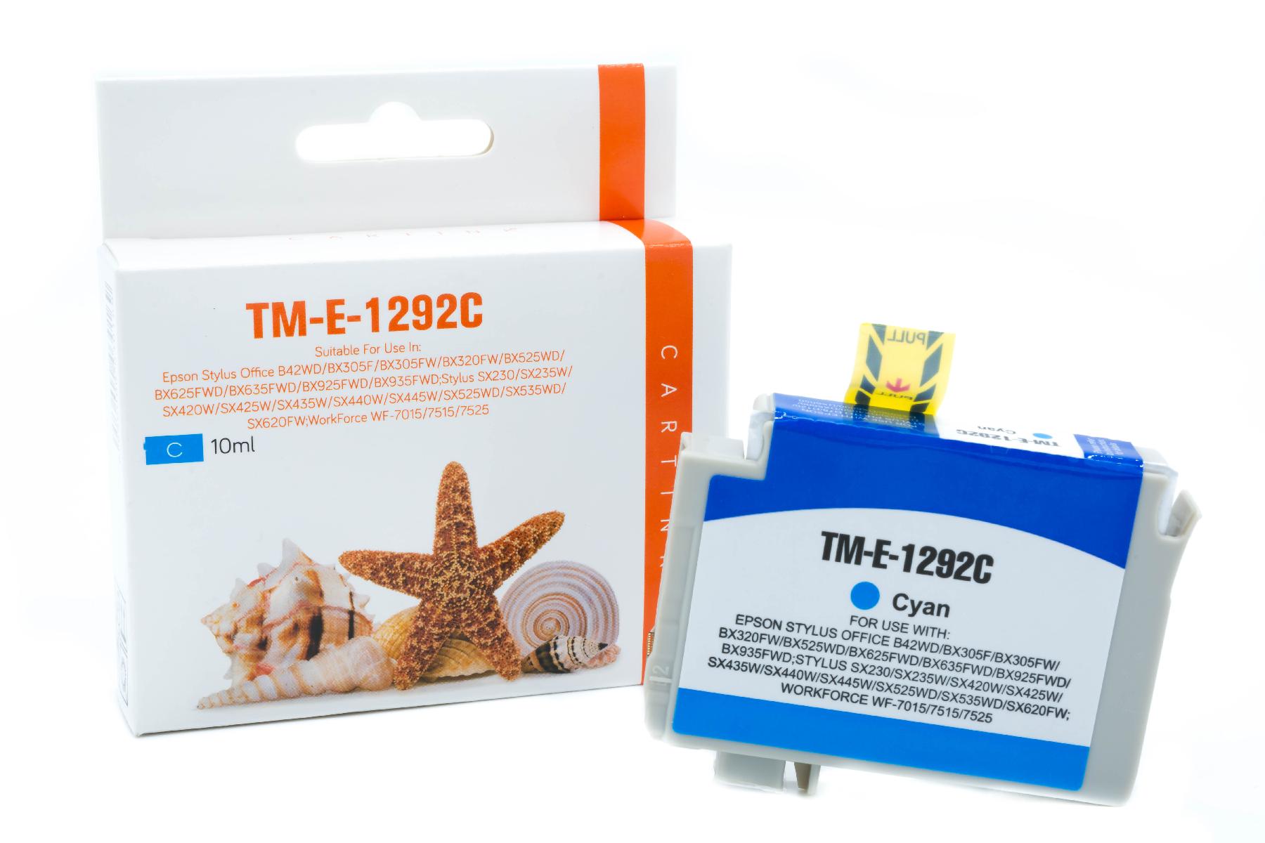 T1292 alternativ Seestern Tinte cyan / C13T12924010 / 10