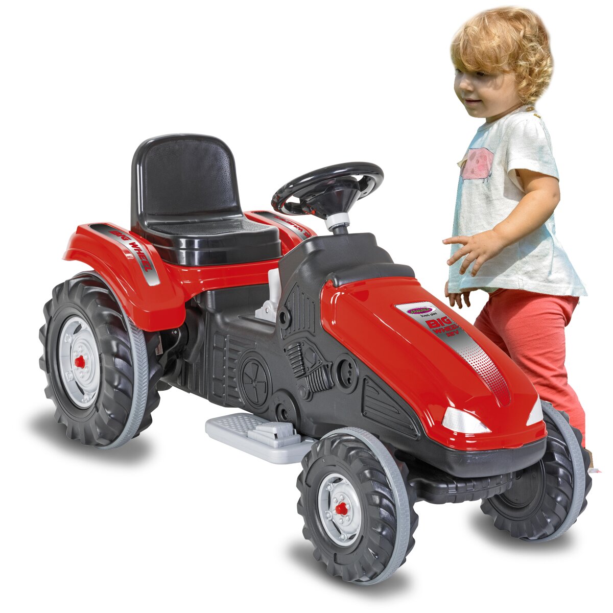Kinderfahrzeug Traktor Big Wheel rot Kinderfahrzeug Traktor Big Wheel rot