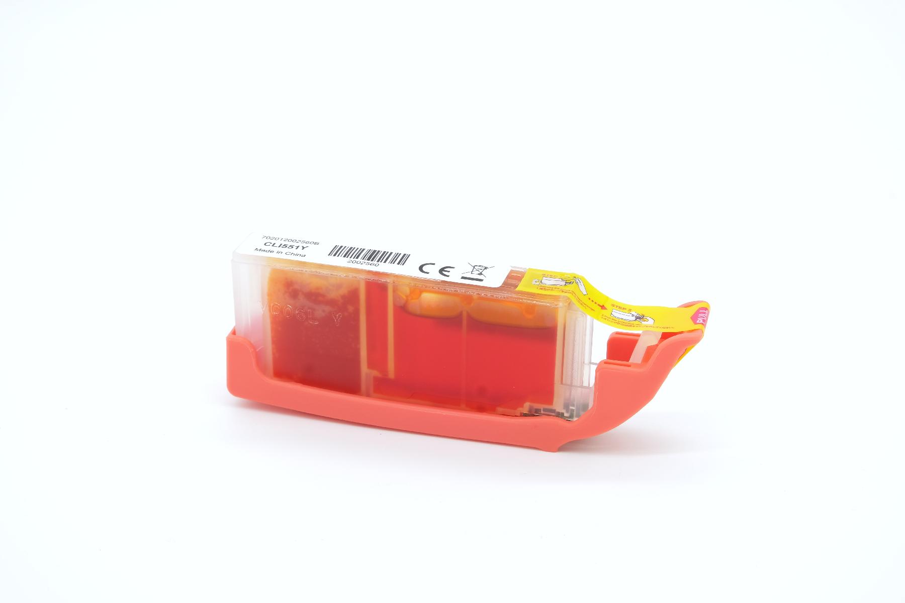 CLI551YXL alternativ Tinte gelb für Canon / 6446B001 / 15ml