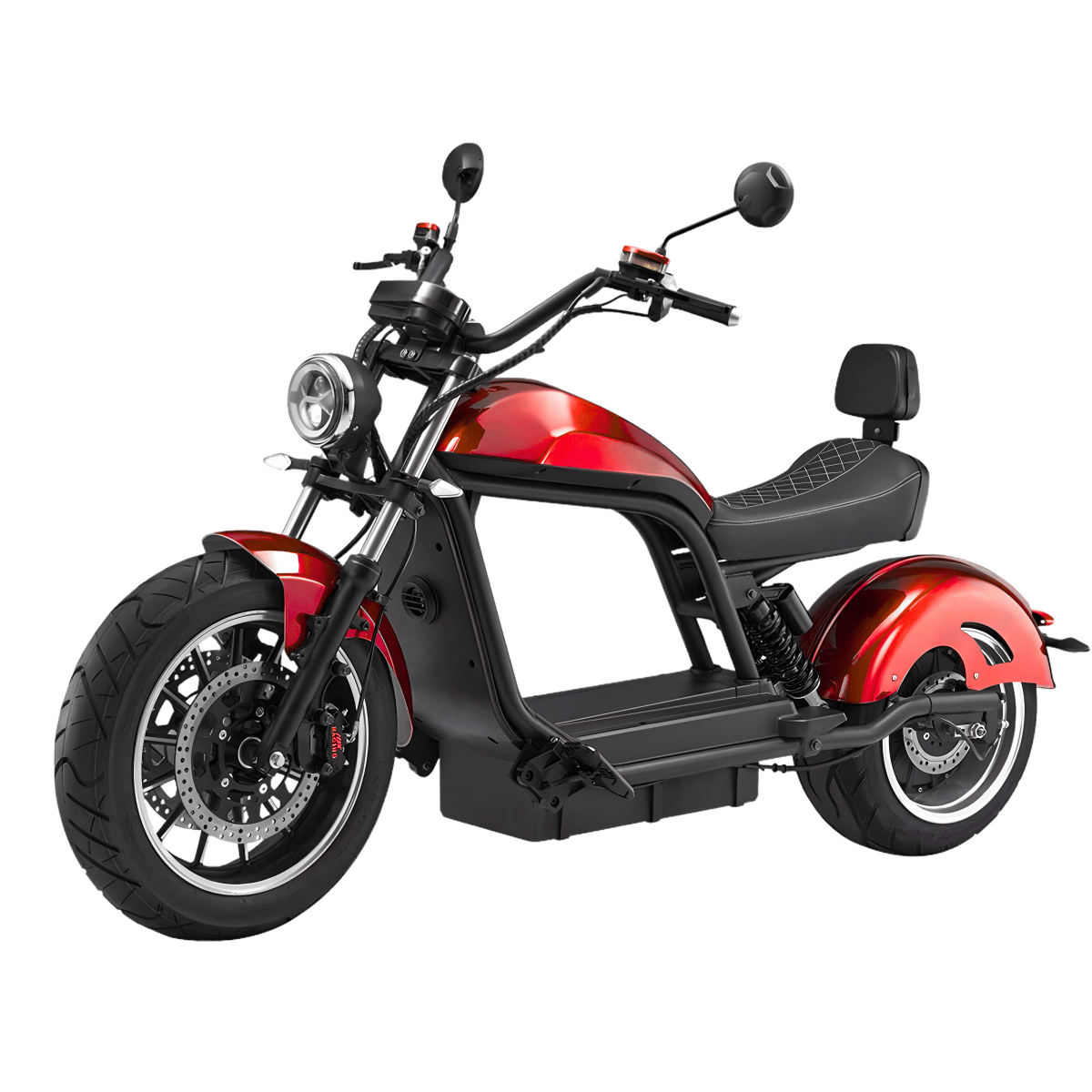 LUQI LH-9 ELEKTRO-CHOPPER 45 KM/H schwarz