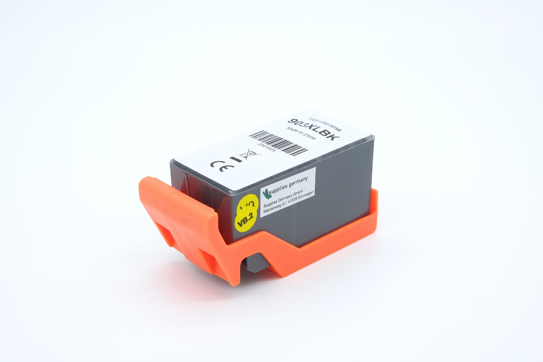 903XLschwarz alternativ Tinte schwarz für HP / T6M15AE / 37ml