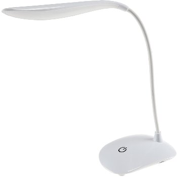 LED Tischleuchte mit Touch-Schalter, Schwanenhals, 3 Helligkeitsstufen
