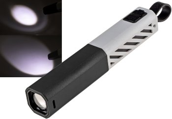 LED-Taschenlampe "CTL5 Zoom" mit Akku / 5W, 400lm, ØxL 144x20mm, Zoom