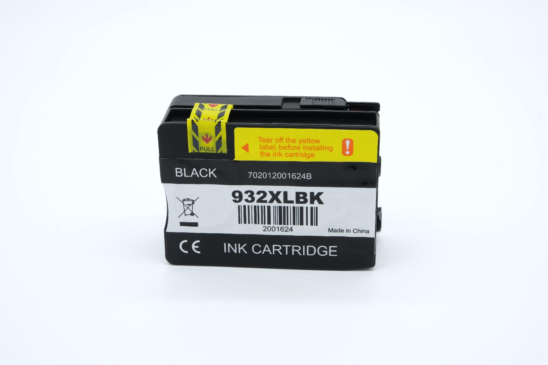 932BKXL alternativ Tinte schwarz für HP / CN053AE / 40ml