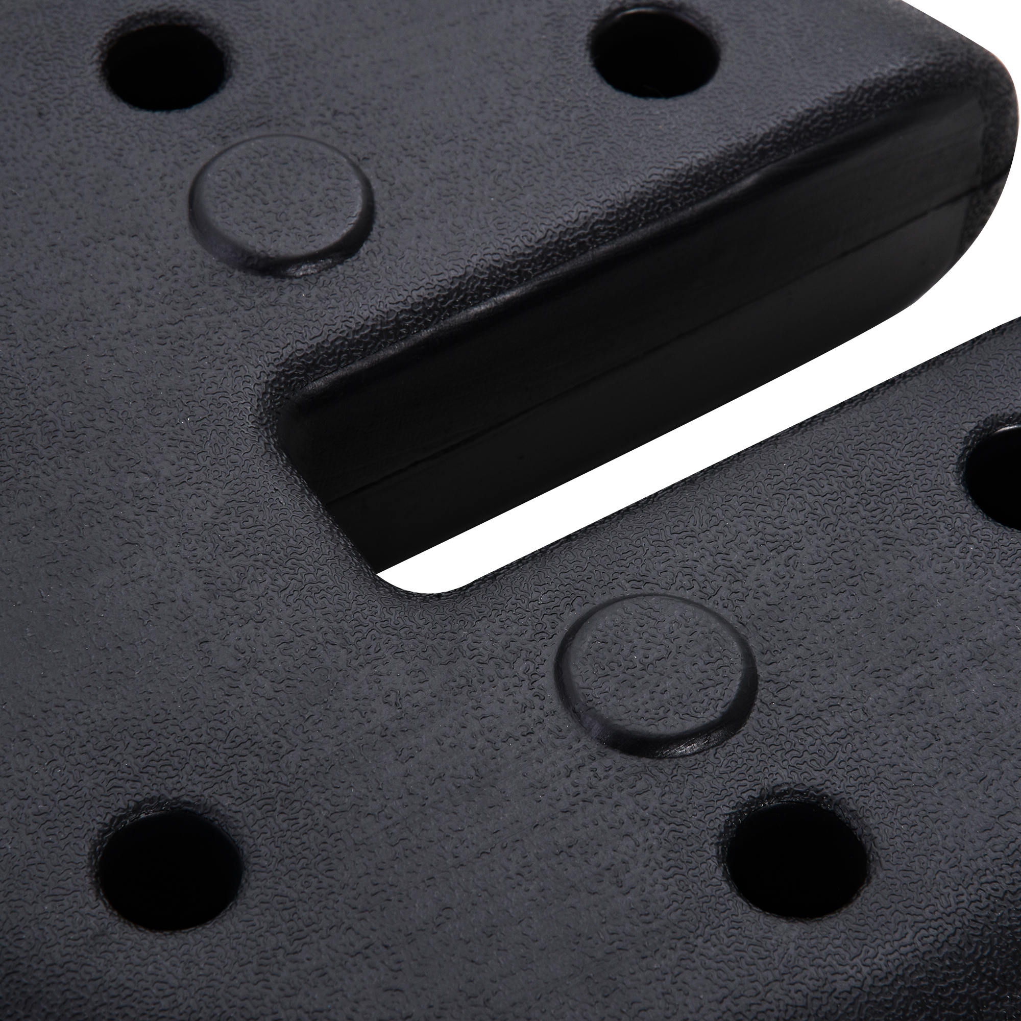 Pavillon Standfuß 4 Stk. Gewicht Partyzelt Pavillongewicht befüllbar bis 5 kg Gewichte für Pavillon Beschwerer für Pavillons Ø25 x 6 cm Schwarz