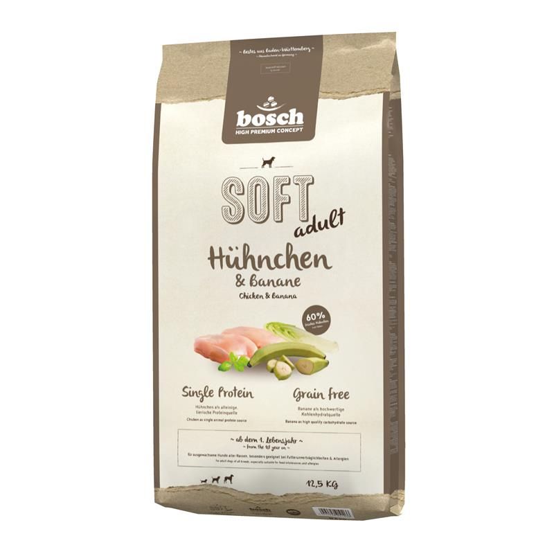 Bosch Soft Hühnchen & Banane - 12,5 Kg Bosch Soft Hühnchen & Banane - 12,5 Kg
