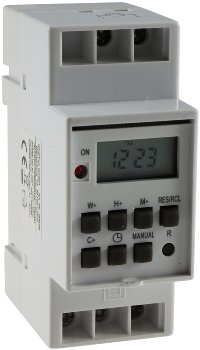 digitale Wochen-Zeitschaltuhr für - Schalttafel-Einbau, 230V, max. 3500W digitale Wochen-Zeitschaltuhr für - Schalttafel-Einbau, 230V, max. 3500W