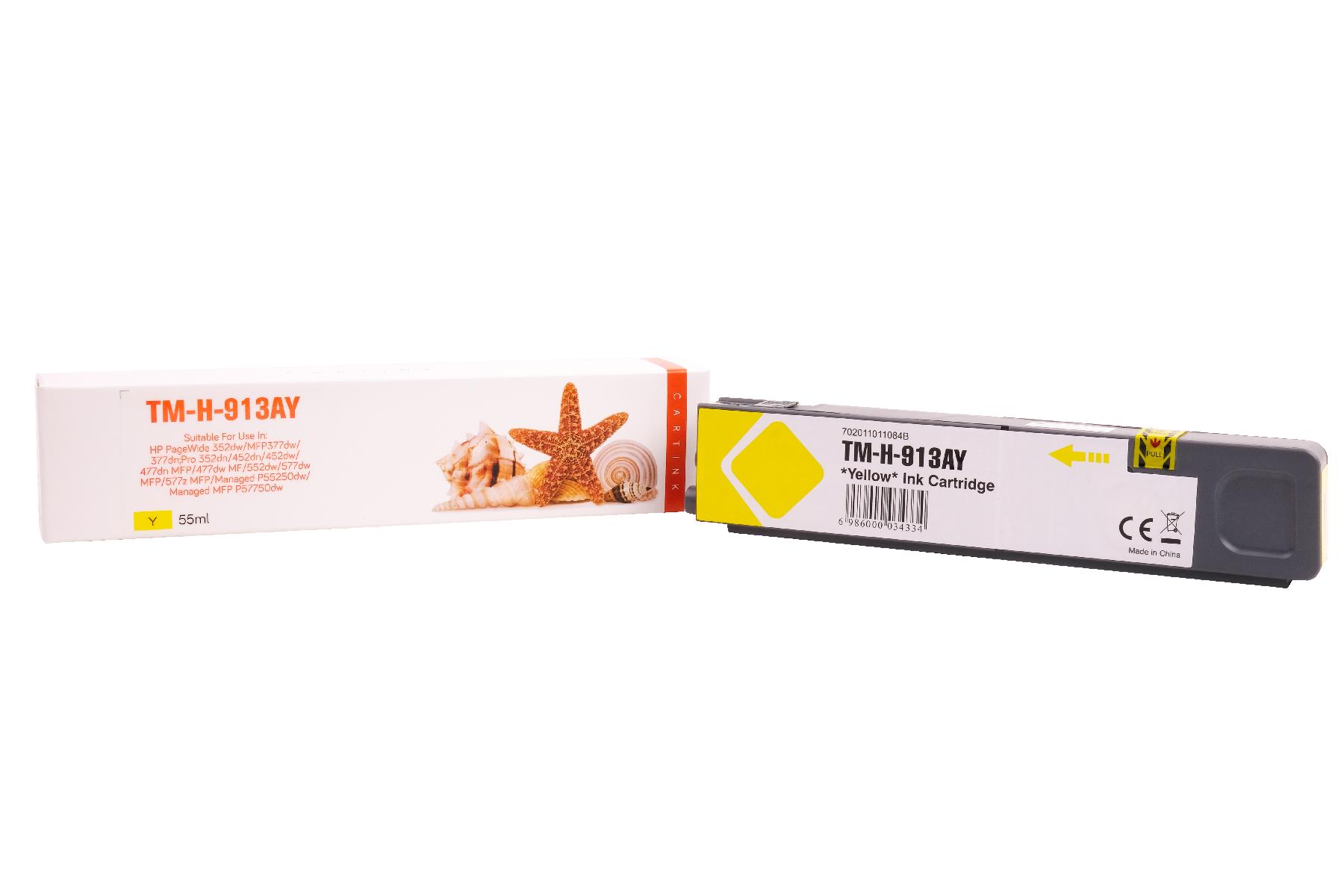 913Y Refill Tinte gelb für HP / F6T79AE / 47ml