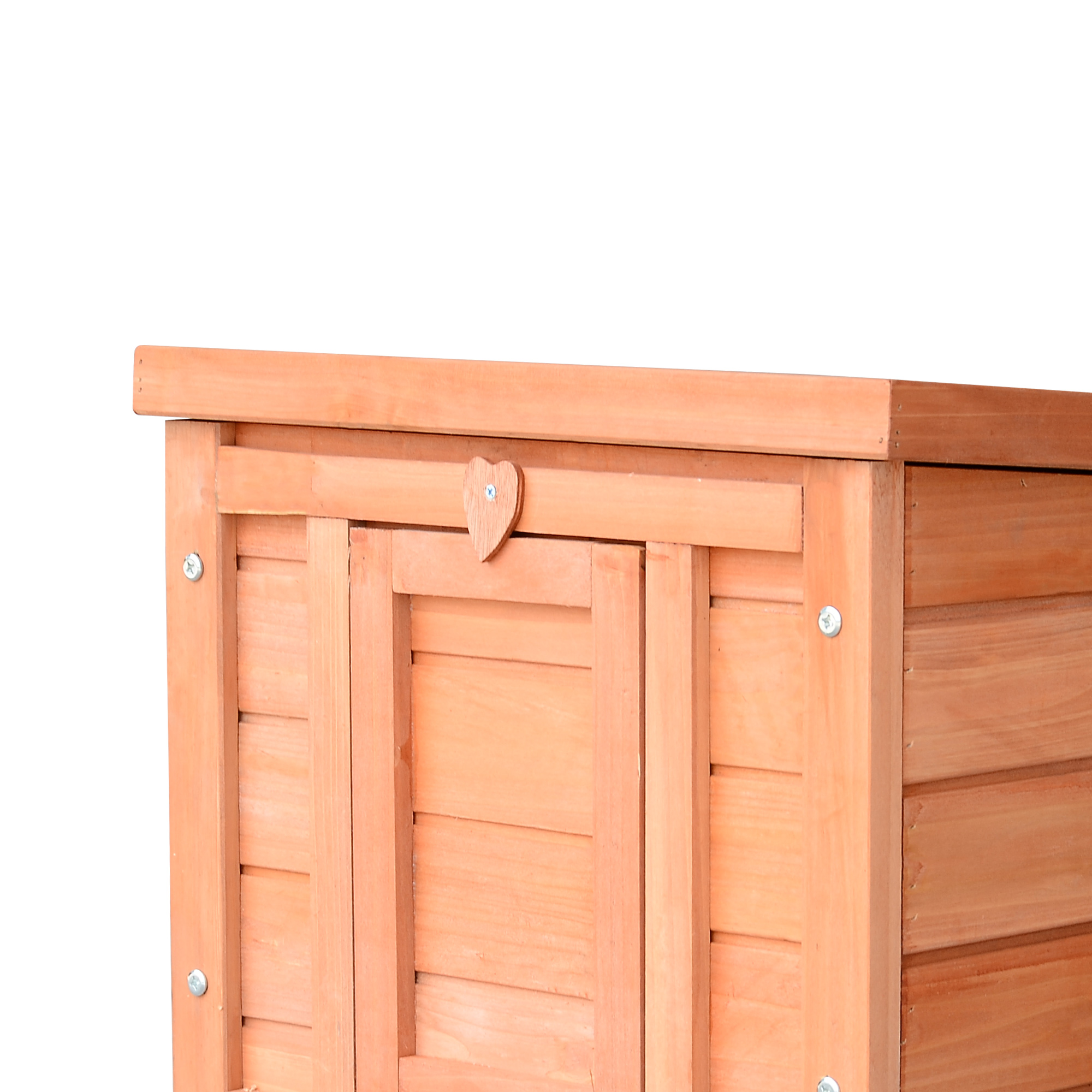 Kleintierstall Kleintierhaus mit Rampe Holz Grün + Natur