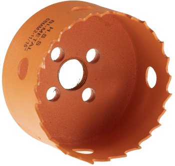 Lochsäge HSS Bi-Metall Ø68mm, Sechskant Aufnahme, Schnitttiefe 38mm