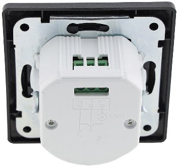 MILOS Bewegungsmelder 160°, anthrazit, LED geeignet,  250V~, Unterputz, 3-Draht