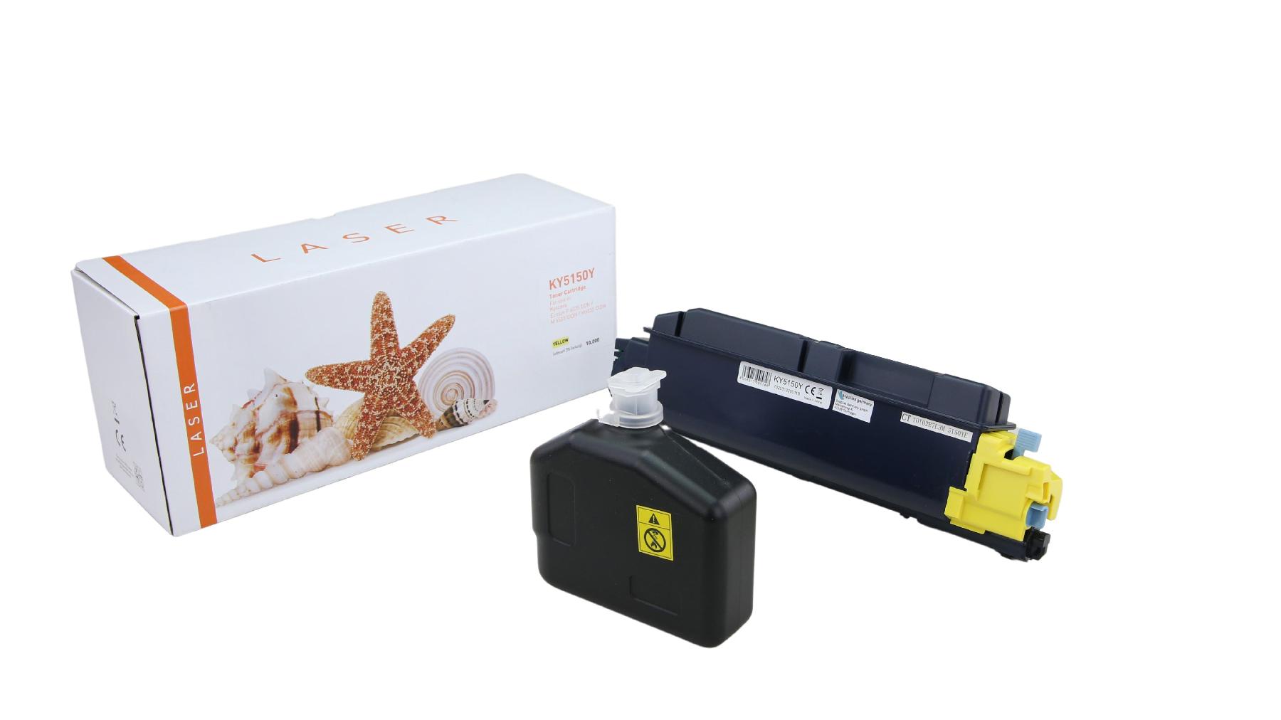 TK5150Y alternativ Toner yellow für Kyocera  / TK5150Y / 10.000 Seiten