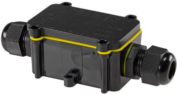 Kabelverbinderbox, 2 Anschlüsse, IP68 - 450V, Ø 6-11mm für Erdkabel, wasserdicht Kabelverbinderbox, 2 Anschlüsse, IP68 - 450V, Ø 6-11mm für Erdkabel, wasserdicht