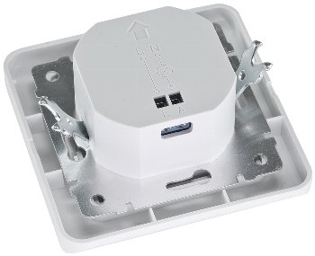 Unterputz PIR-Bewegungsmelder 160° Pro, LED geeignet, 2-Draht Technik, weiß