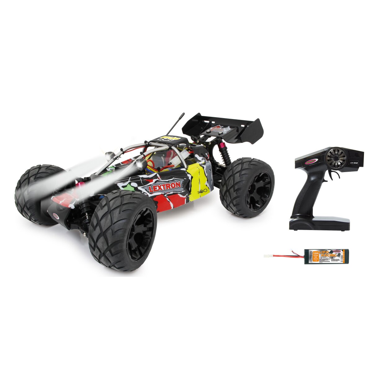Lextron Desertbuggy 4WD 1:10 Lipo 2,4GHz mit LED Lextron Desertbuggy 4WD 1:10 Lipo 2,4GHz mit LED