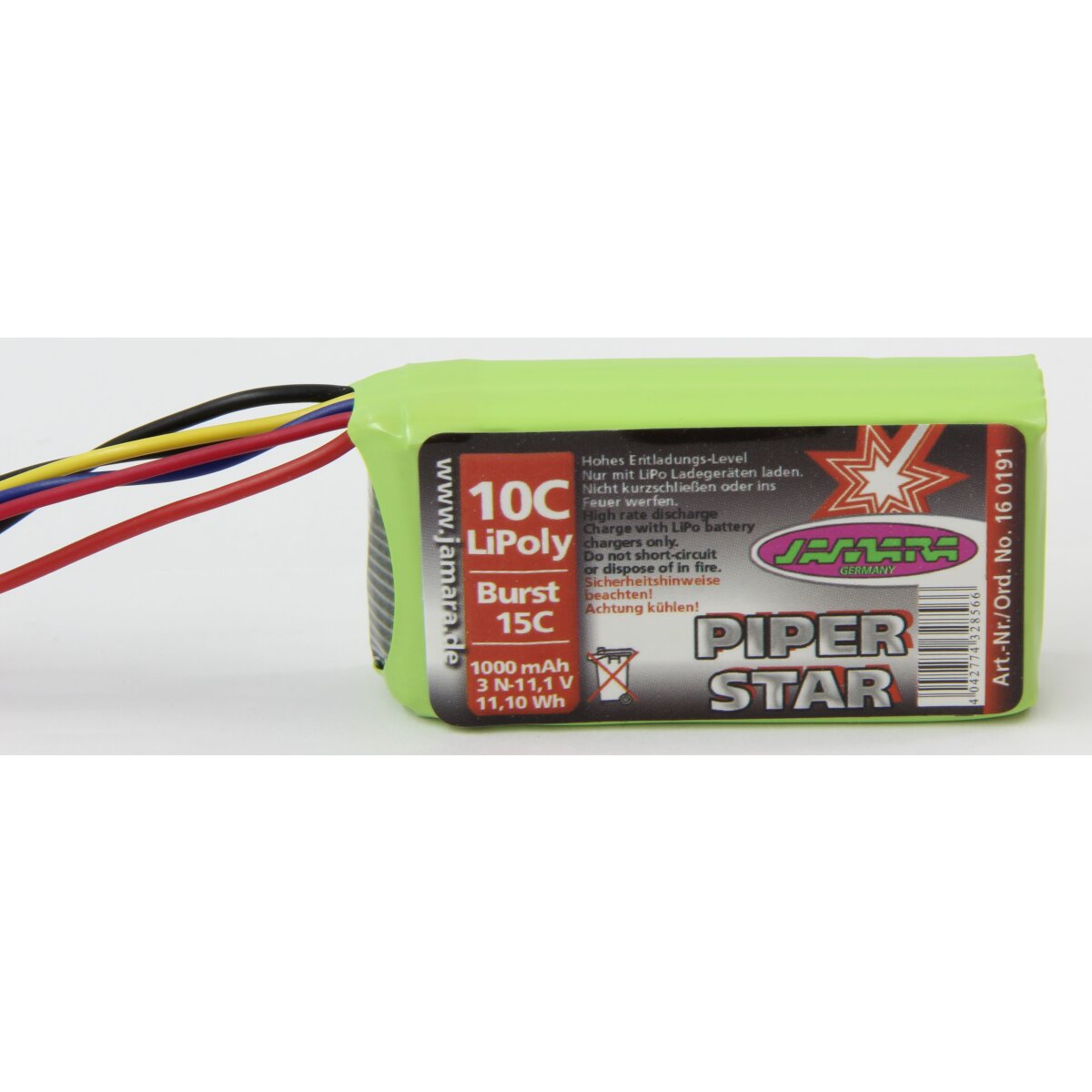 Akku Piper Super Cub EPP 11,1V 1000mAh 11Wh Akku Piper Super Cub EPP 11,1V 1000mAh 11Wh