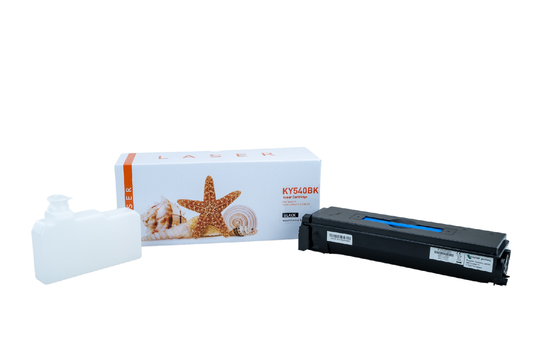 TK540K alternativ Toner schwarz für Kyocera  / TK540K / 5.000 Seiten
