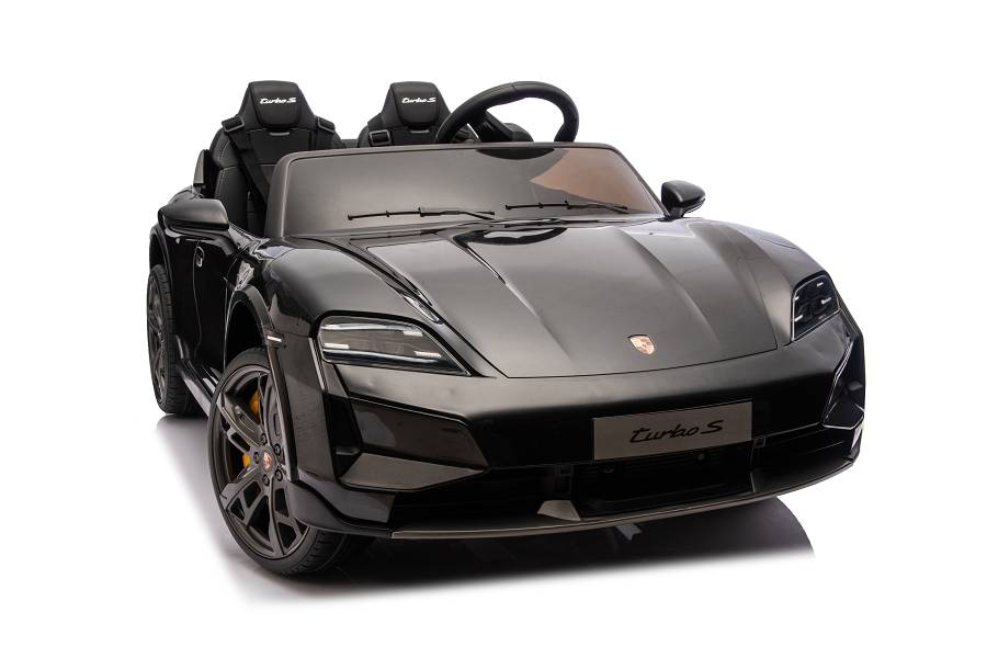 Elektro Kinderfahrzeug „Porsche Taycan Turbo S“ - schwarz