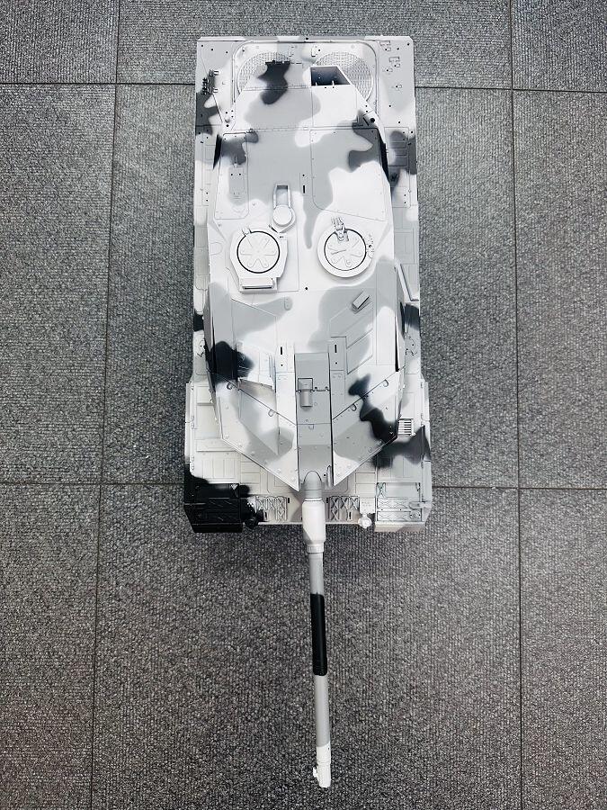 RC Panzer "Leopard 2A6" - Metallgetriebe - Schneetarn