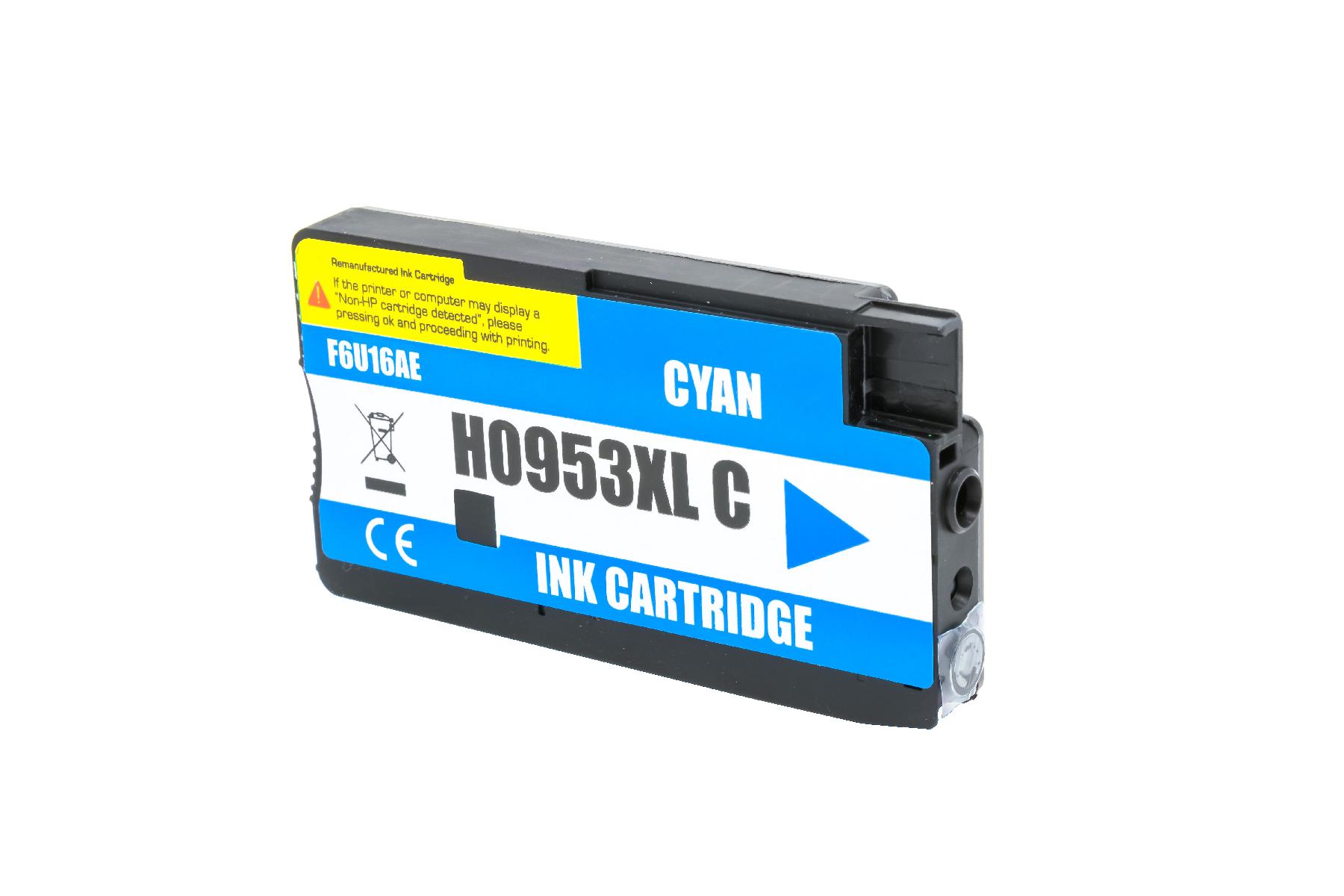 953XLC alternativ Tinte Cyan für HP / F6U16AE / 26ml