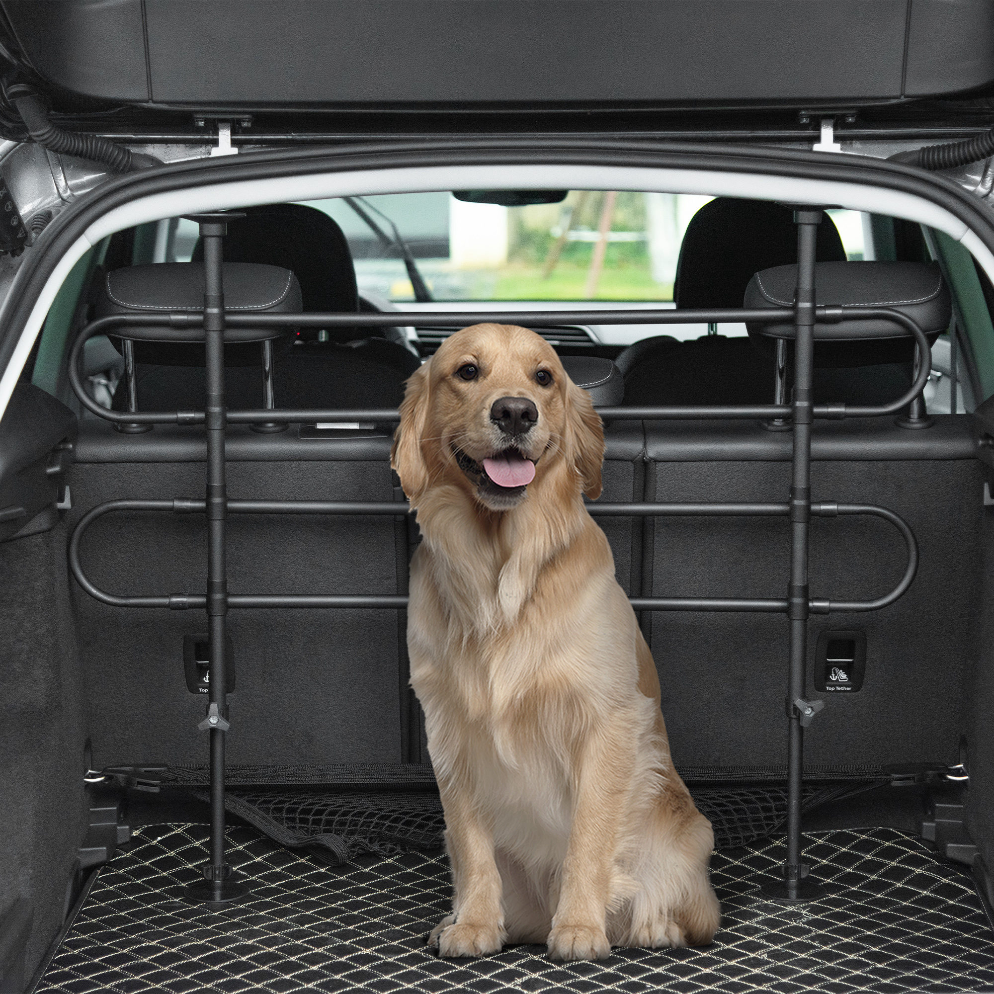 Schutzgitter Auto Hundegitter Hundeschutzgitter Trenngitter Gepäckgitter