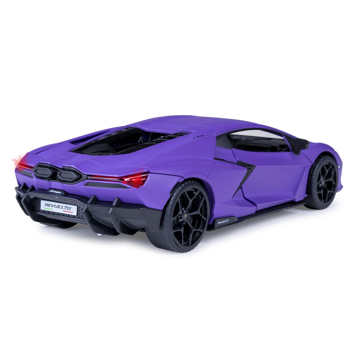 Lamborghini Revuelto Diecast 1:32 lila inkl. Knopfzellen