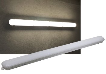 Wand-& Deckenleuchte "HP-50" IP65, 120cm / 48W, 4000k, neutralweiß, 5800 Lumen
