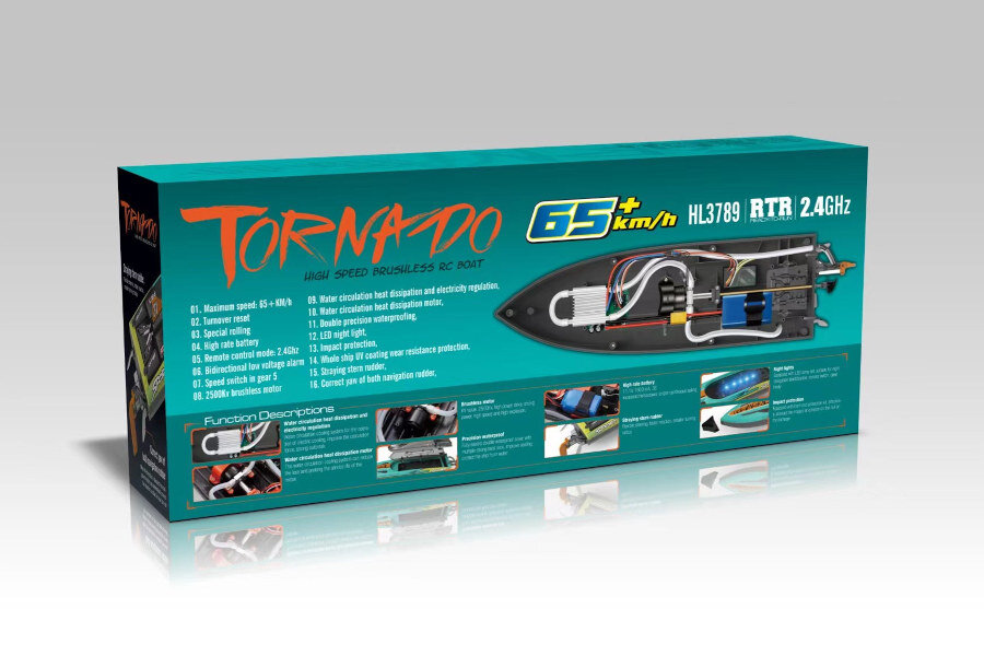 RC Racing Boot "HL Tornado"